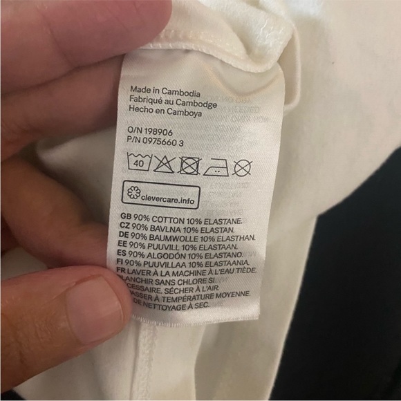 H&m white halterneck crop top - Picture 4 of 5